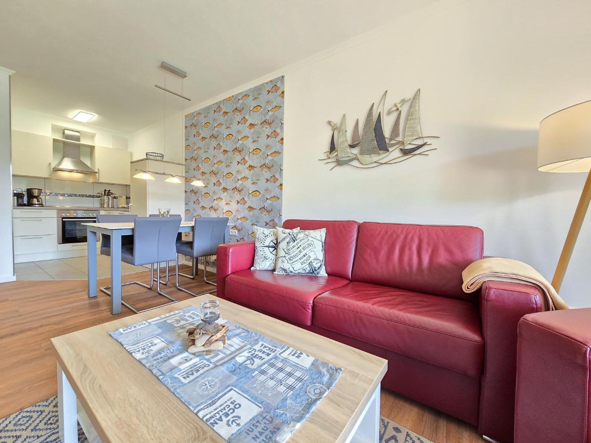 Duenenpark Binz - Komfortplus Ferienwohnung Mit 1 Schlafzimmer Und Terrasse Im Erdgeschoss 212 Dış mekan fotoğraf