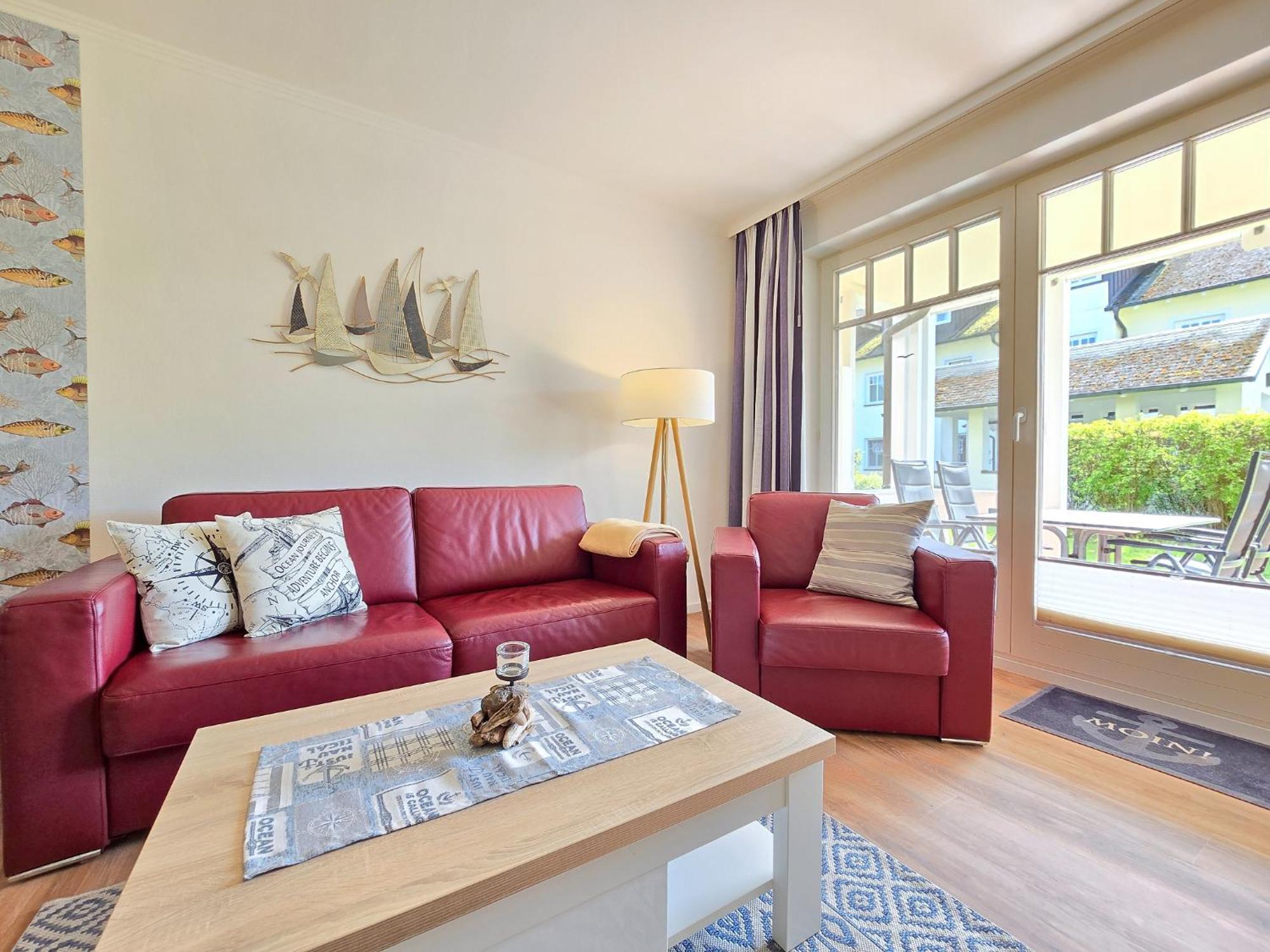 Duenenpark Binz - Komfortplus Ferienwohnung Mit 1 Schlafzimmer Und Terrasse Im Erdgeschoss 212 Dış mekan fotoğraf