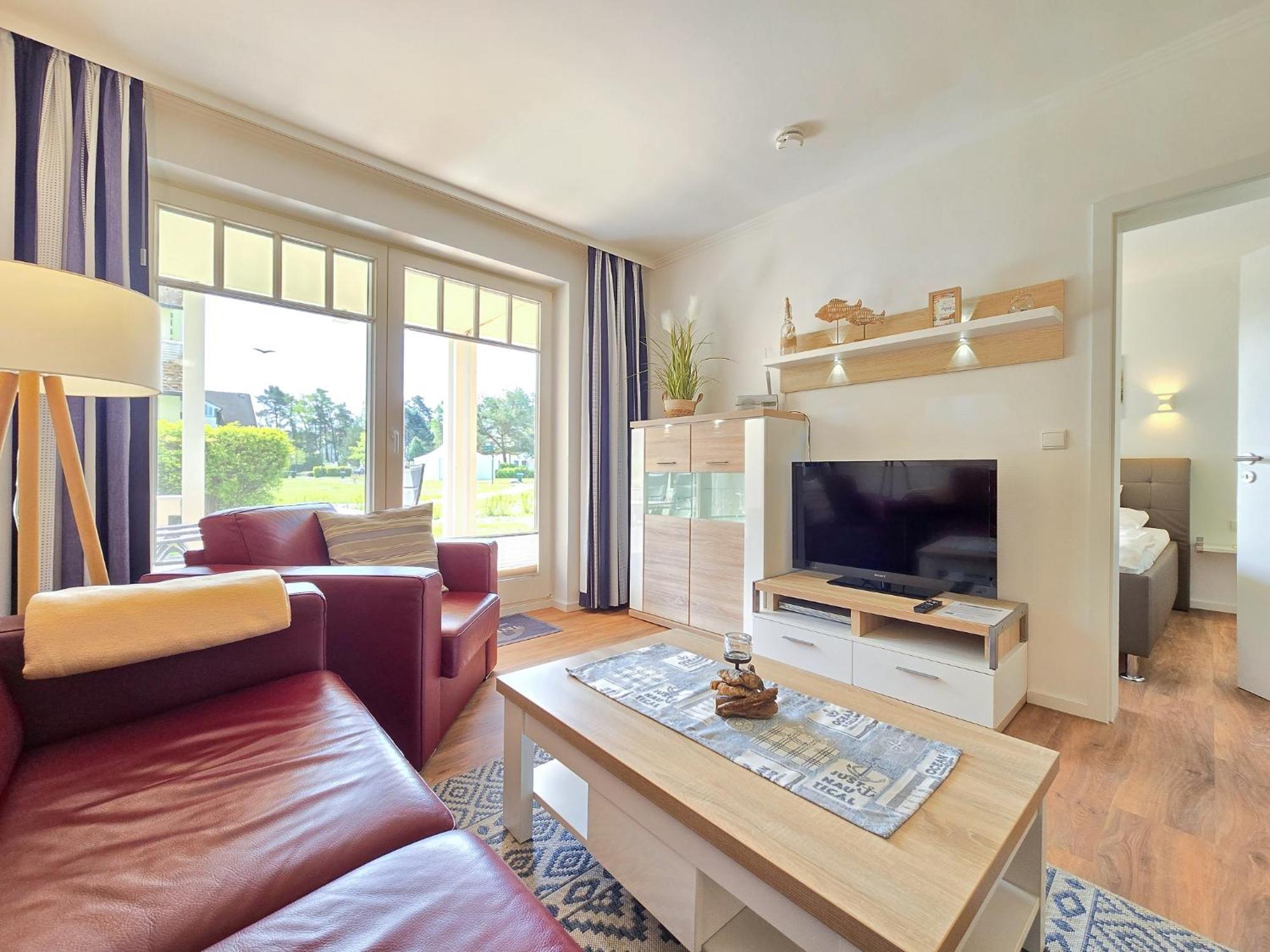 Duenenpark Binz - Komfortplus Ferienwohnung Mit 1 Schlafzimmer Und Terrasse Im Erdgeschoss 212 Dış mekan fotoğraf